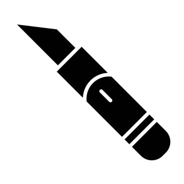 Kalem. Web simgesi basit illüstrasyon