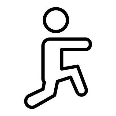 çalışan adam simgesi vektör illüstrasyon tasarımı