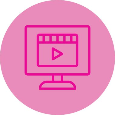 seo modern simgesinin vektör illüstrasyonu