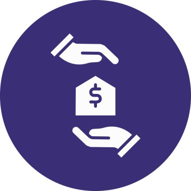 Vektör Doları simge tasarlamak