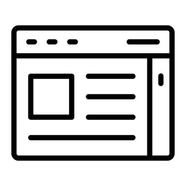 Web tasarımı, masaüstü için web simgesi