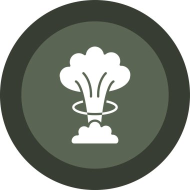 bomba simgesi, illüstrasyon, beyaz arkaplan üzerindeki vektör