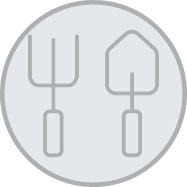 Mutfak simgesi, vektör illüstrasyonu