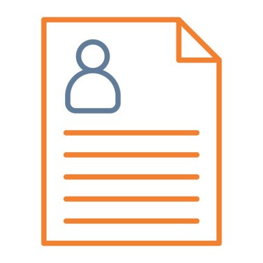 Kimliği simge vektör çizim