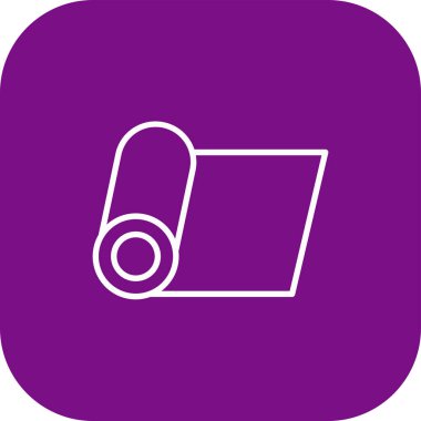 Benzersiz Gazete Vektör Satırı Simgesi