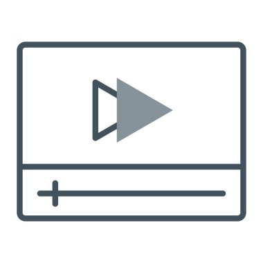 video çalma simgesi vektörü