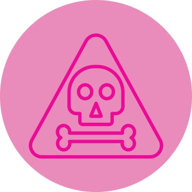 vektör kafatası çizimi