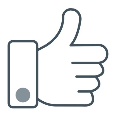 el simgesi vektör illüstrasyonu