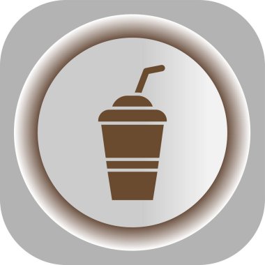 Benzersiz kahve vektörü simgesi