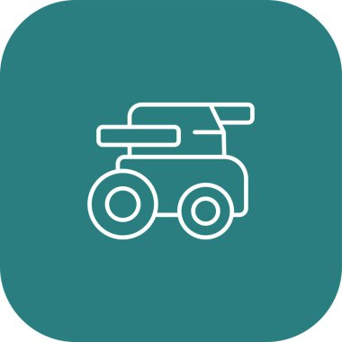 güzel çekici vektör çizgisi simgesi