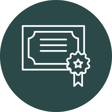 Modern eğitim ikonunun vektör illüstrasyonu