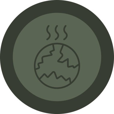 Bir kahve simgesinin vektör çizimi