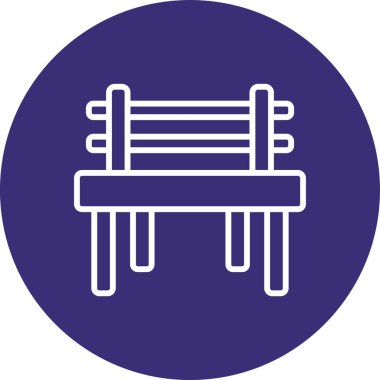 Bir bank simgesinin vektör illüstrasyonu