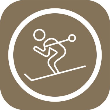 Kayak simge vektör çizim