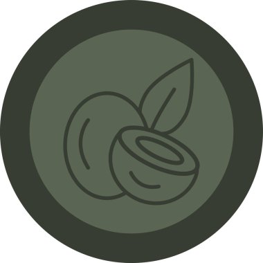 Gıda simgesinin vektör illüstrasyonu