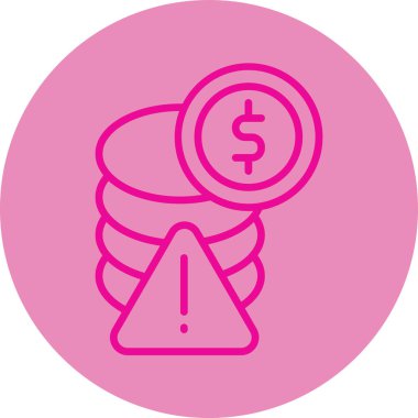 Para çantasının vektör çizimi