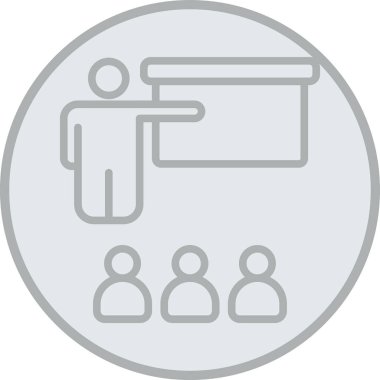 İnsan simgesinin vektör illüstrasyonu