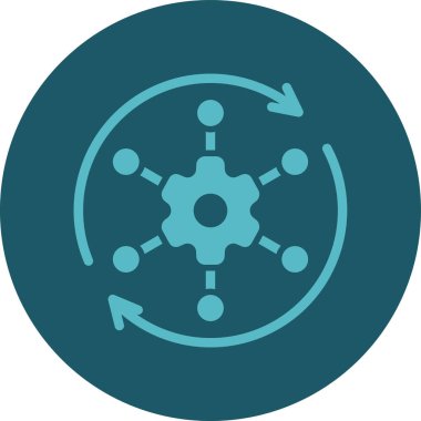 Vektör dişli simge tasarlamak