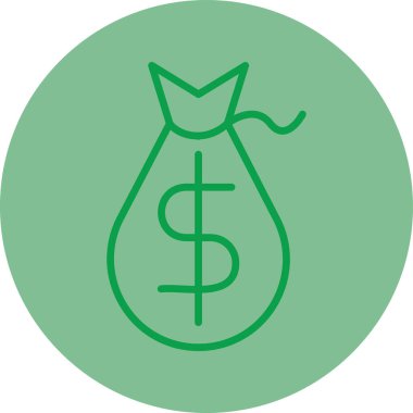 Para çantası. Basit tasarım