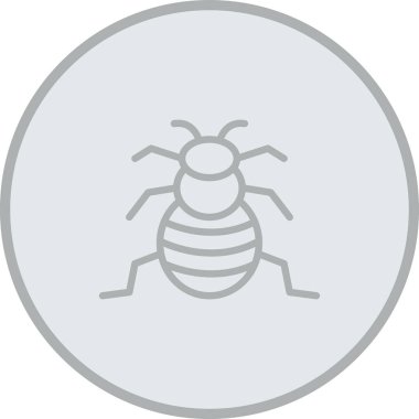 Bir arı simgesinin vektör illüstrasyonu