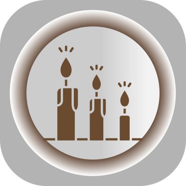 mum simgesi dijital illüstrasyon