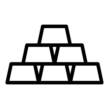 piramit çizgisi biçim vektör tasarımı