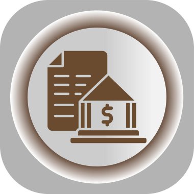 Moda Biçiminde Emlak Simgesi İzole Arkaplan