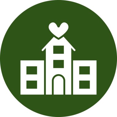 kalp simgesi, vektör illüstrasyonu