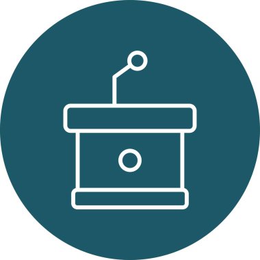 Eşsiz Vektör Kabartma Simgesi