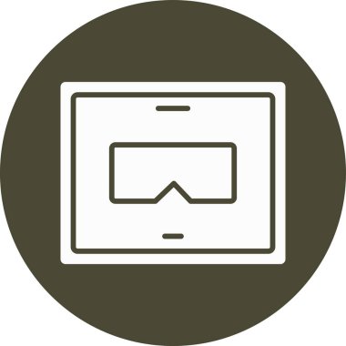 seo modern simgesinin vektör illüstrasyonu