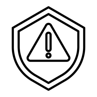 tehlike simgesi, vektör illüstrasyonu