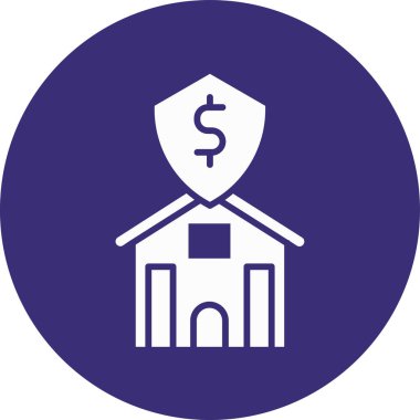 Ev. Web simgesi basit illüstrasyon