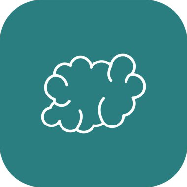 bulut simgesi, vektör illüstrasyonu