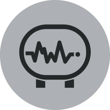 Bir b eksikliği simgesinin vektör çizimi