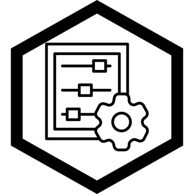 seo modern simgesinin vektör illüstrasyonu