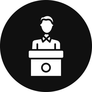 İnsan simgesinin vektör illüstrasyonu