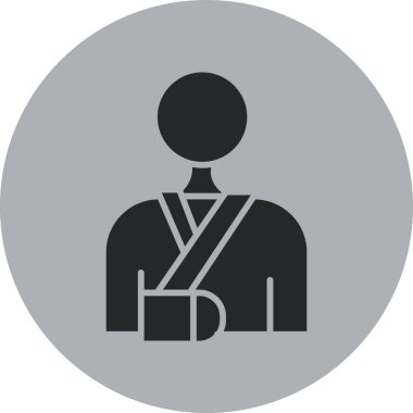 Bir kadın simgesinin vektör illüstrasyonu