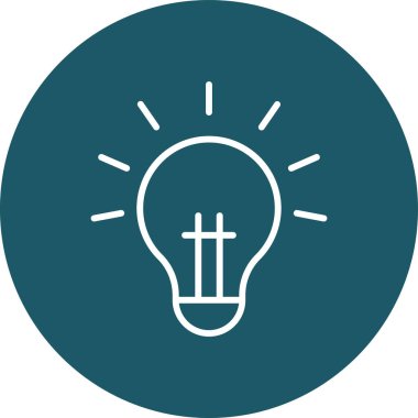 ampul vektör simgesi