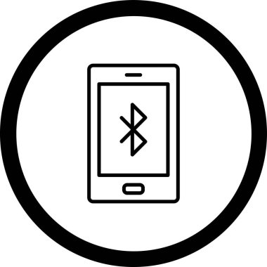 Vektör Mobil simge illüstrasyonu