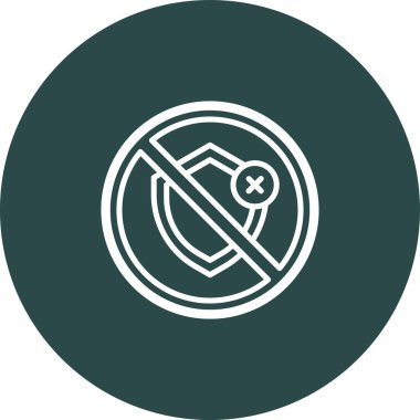 Simgesiz vektör illüstrasyonu