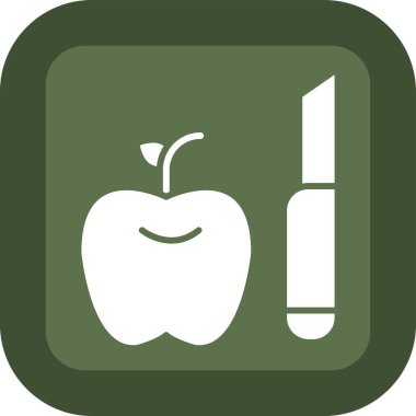 web simgesi, elma vektör illüstrasyon