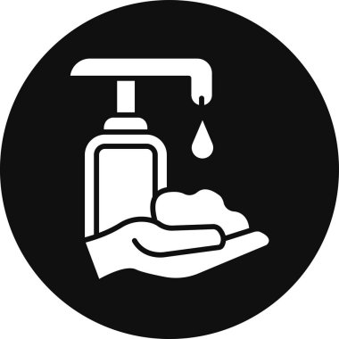 El yıkama ikonu. Basit tasarım