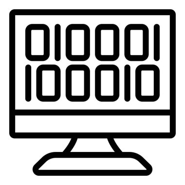 Bilgisayar monitörü simgesi, özet biçimi