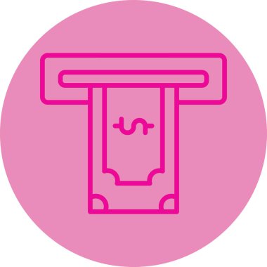 Bir bina simgesinin vektör illüstrasyonu