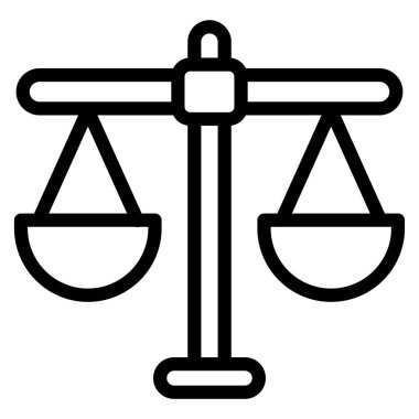 Adalet dengesi ölçekleri, hukuk simgesi, özet tarzı