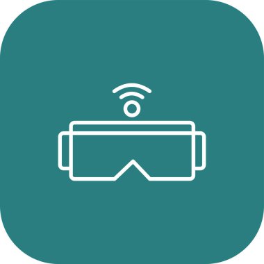 vektör cctv güvenlik simgesi