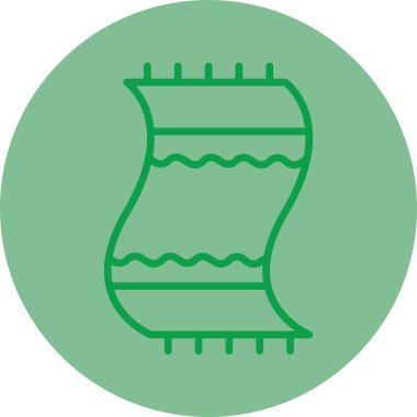 Dikiş ipliği. Web simgesi basit tasarım