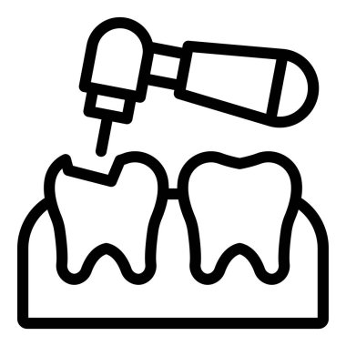 dişçi diş simgesi, özet biçimi