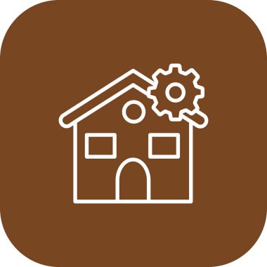 Vektör Ev simgesi illüstrasyonu