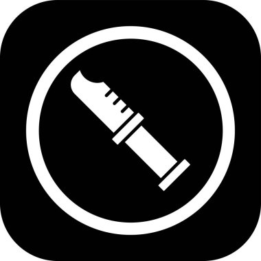 boya fırçası simgesi, vektör illüstrasyonu